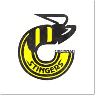 Defunct Cincinnati Stingers Hockey Team Posters and Art